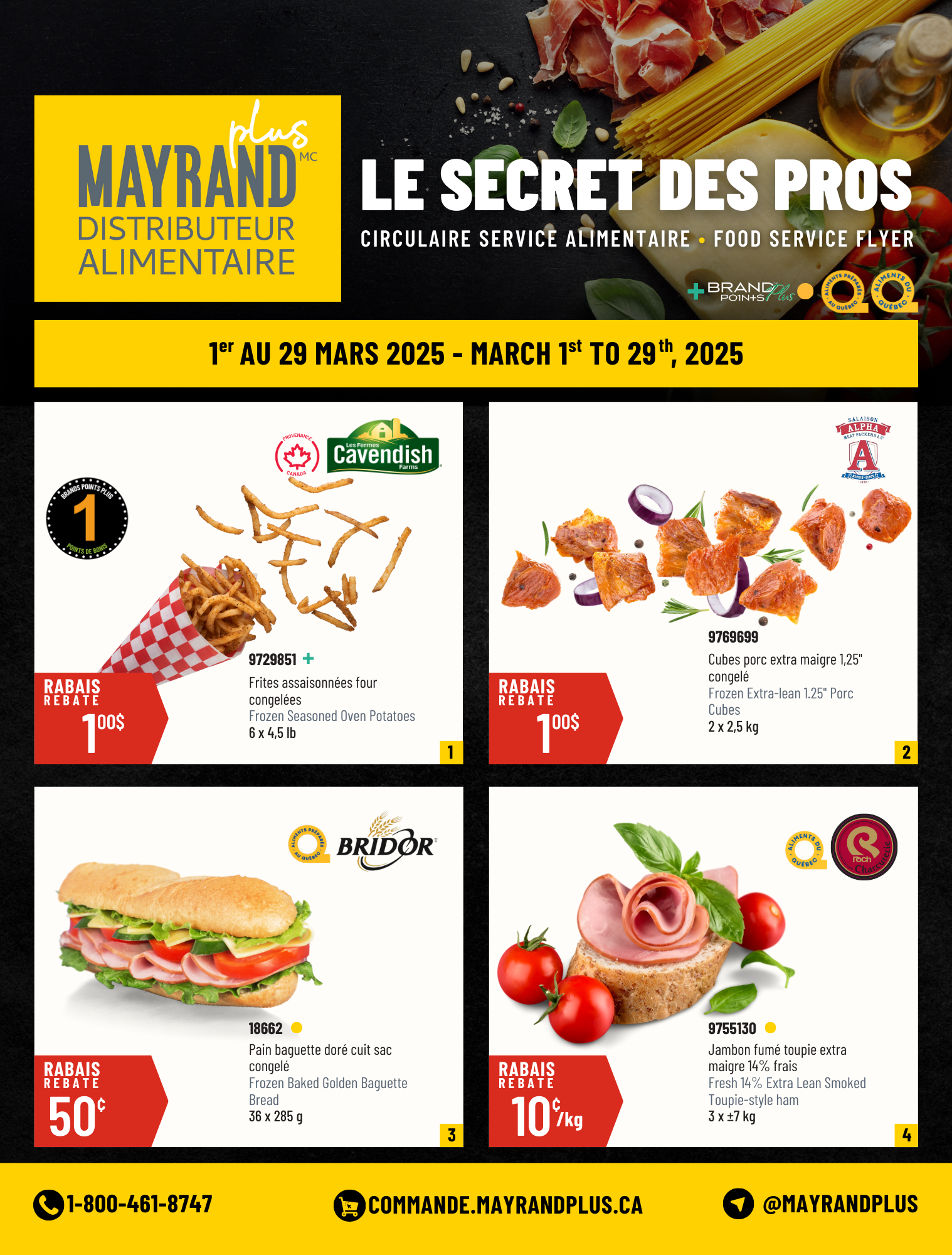 Prix Spéciaux  | Mayrand Plus